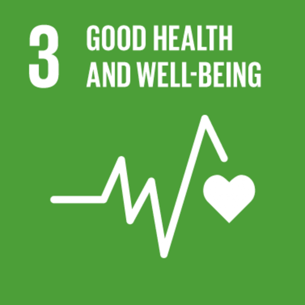 UN Sustainable Development Goal Number 3 - Good Health and Well Being