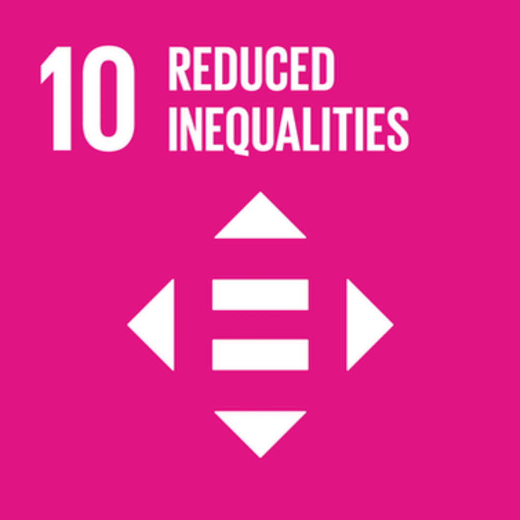 UN Sustainable Development Goal Number 10 - Reduced Inequalities